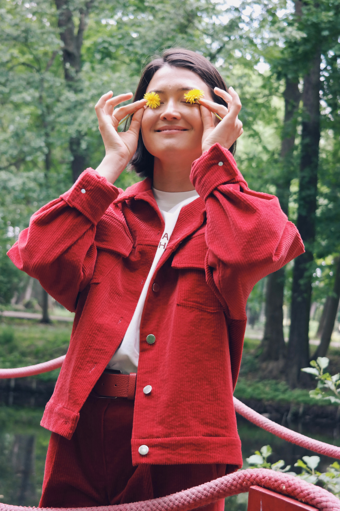 ALBA Brown Corduroy Jacket