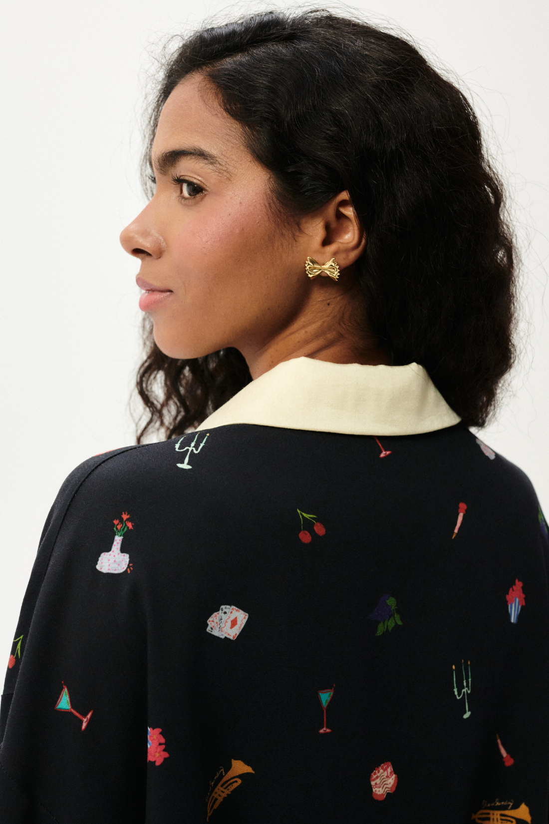 KOSZULA PARTY CZARNA