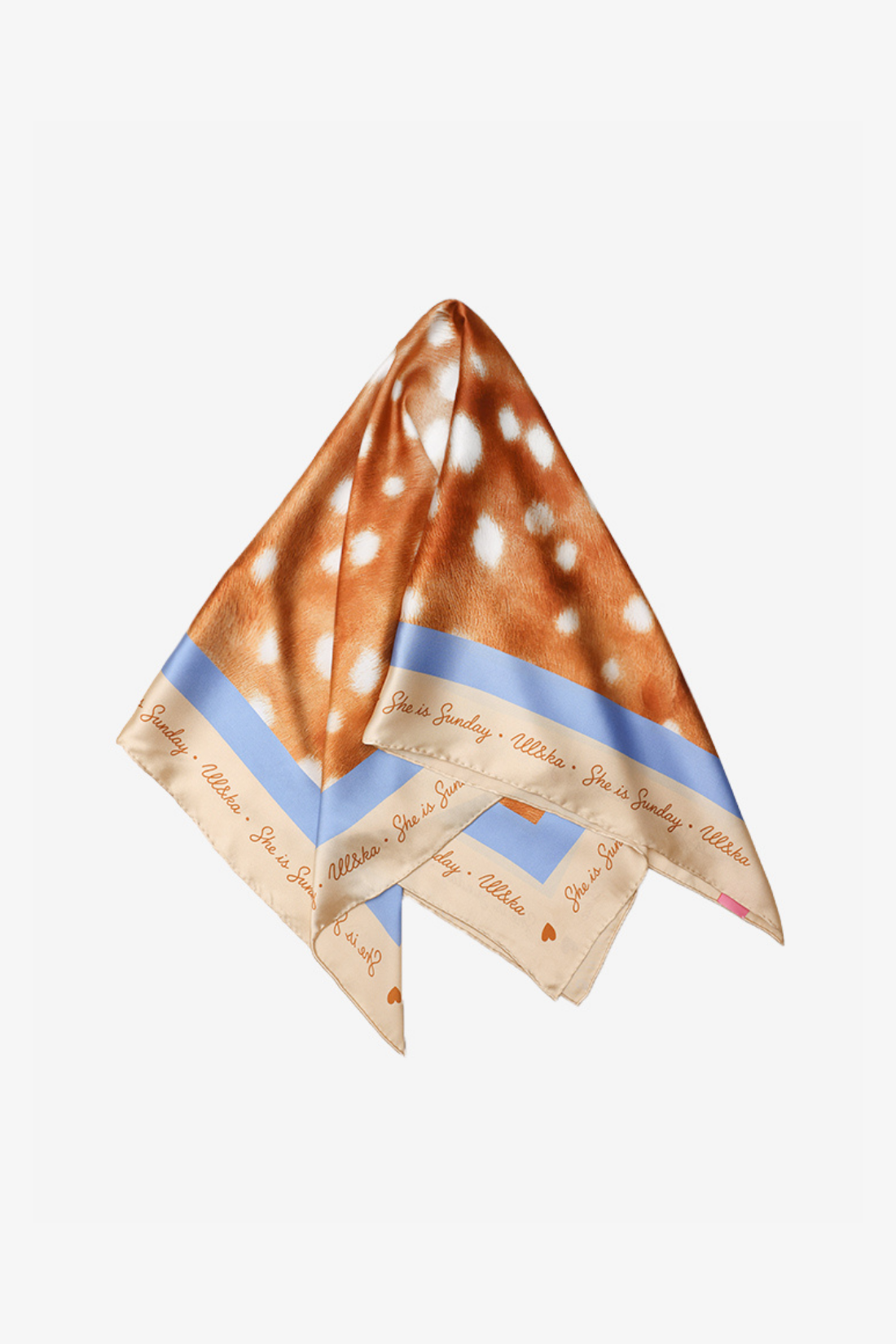 APASZKA JEDWABNA BAMBI