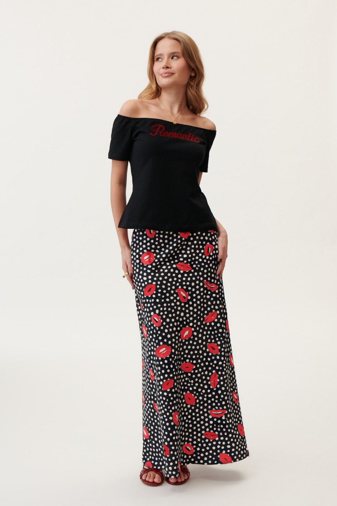 SPÓDNICA HOLLYWOOD LIPS