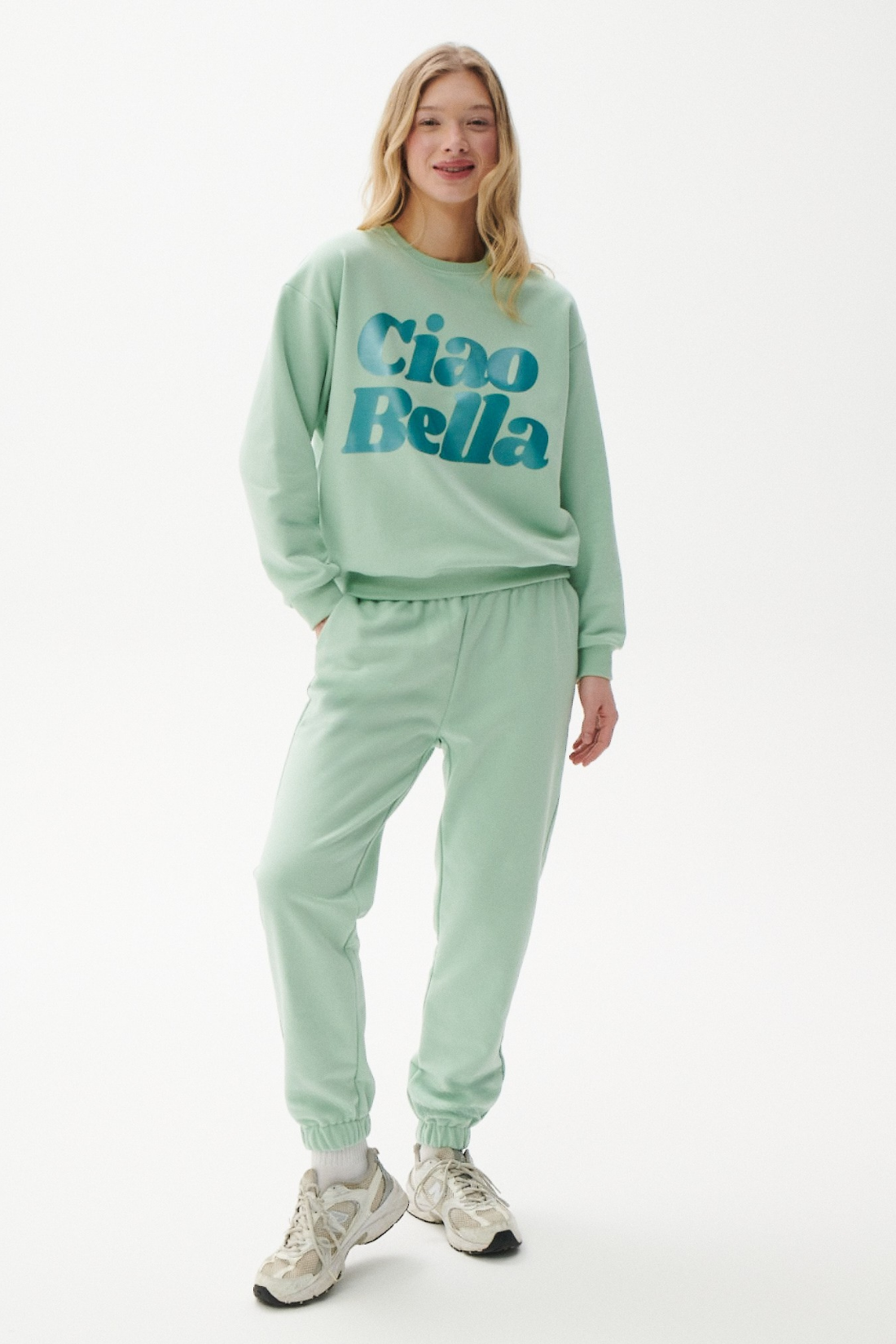 BLUZA CIAO BELLA MIĘTOWA