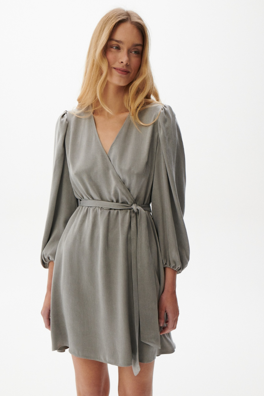 SUKIENKA GRISELLE MINI JASNOSZARA