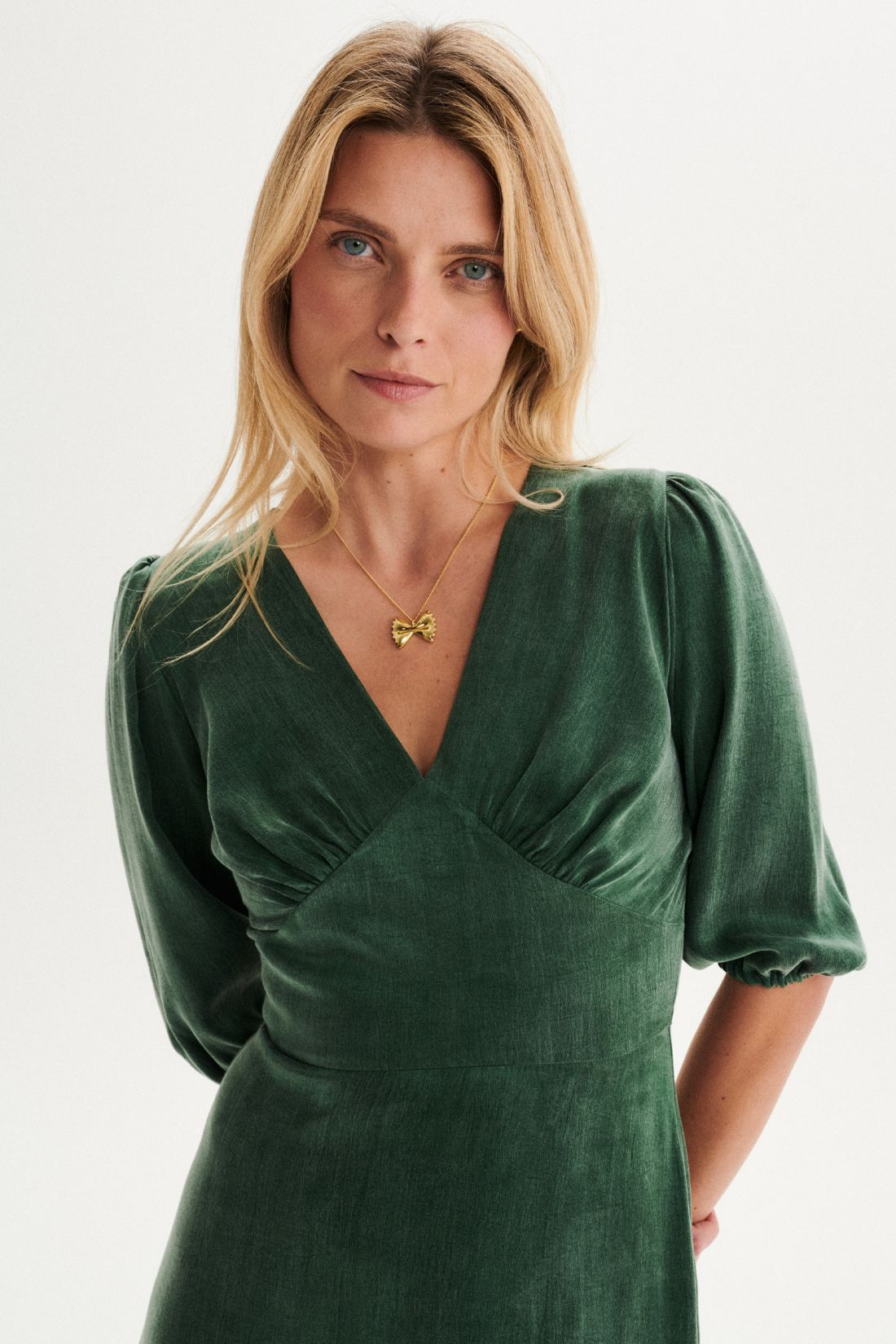 LUNARIA GREEN DRESS