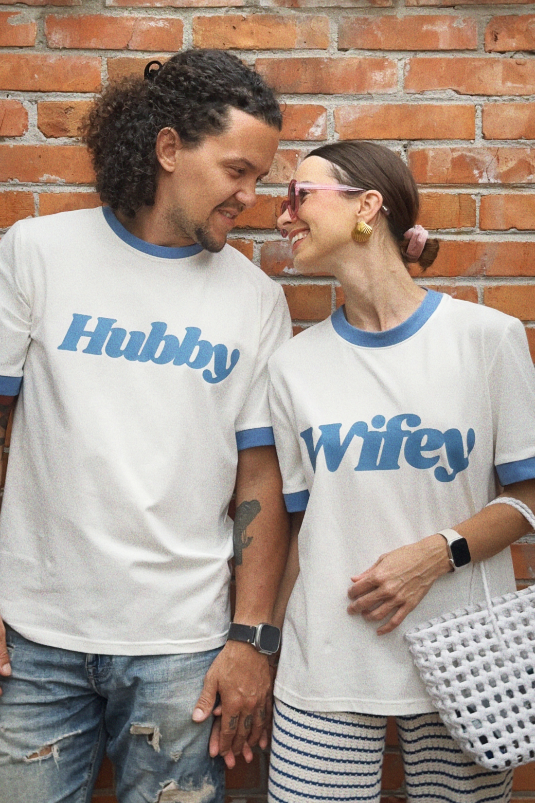 T-SHIRT HUBBY KREMOWY - MEN