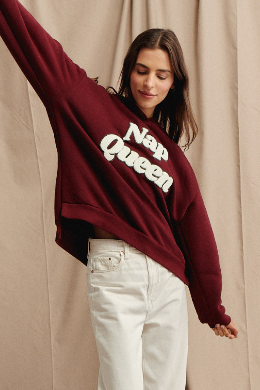 BLUZA NAP QUEEN BURGUNDY