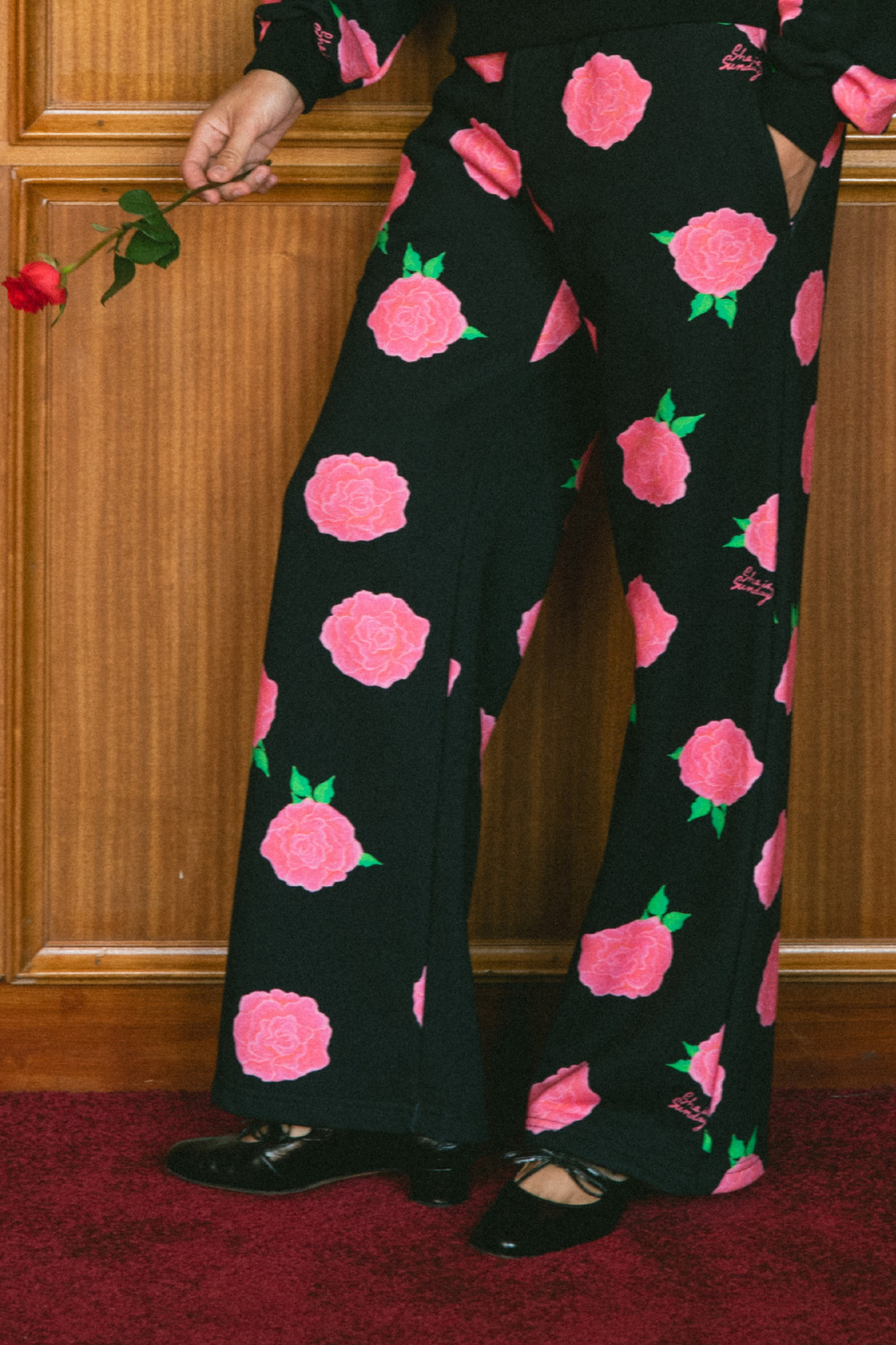 SPODNIE AMORE ROSA