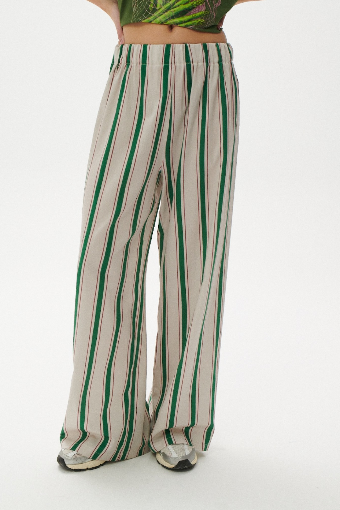 SPODNIE CALISTA W PASKI