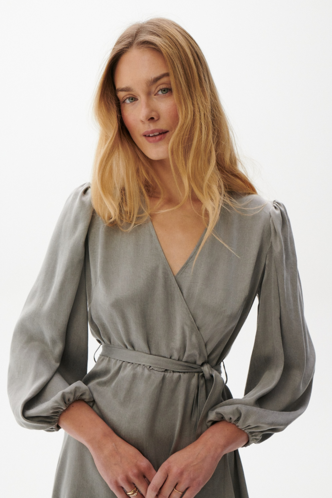 SUKIENKA GRISELLE MINI JASNOSZARA