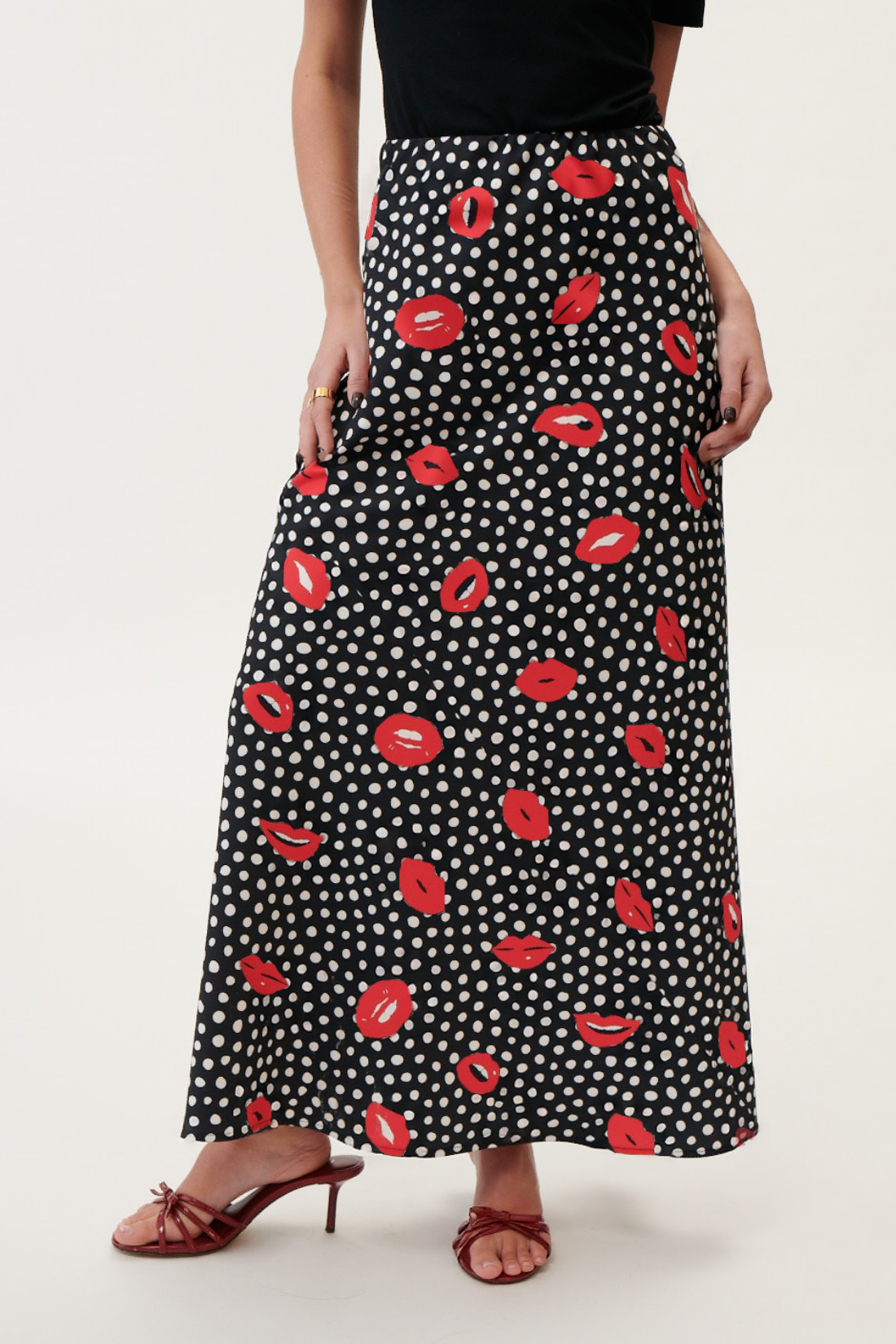 SPÓDNICA HOLLYWOOD LIPS