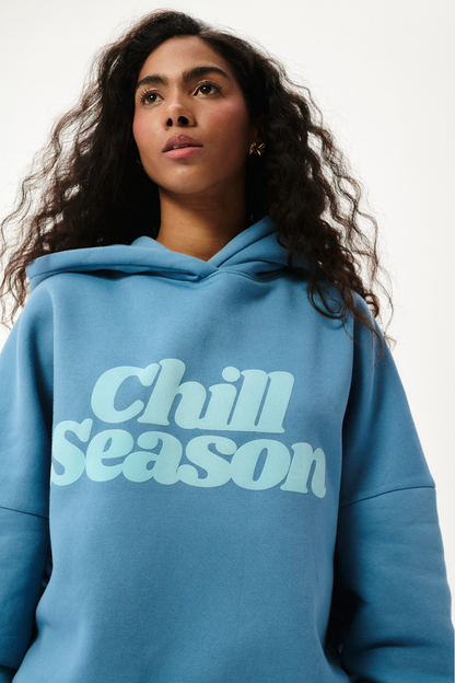 BLUZA CHILL SEASON NIEBIESKA