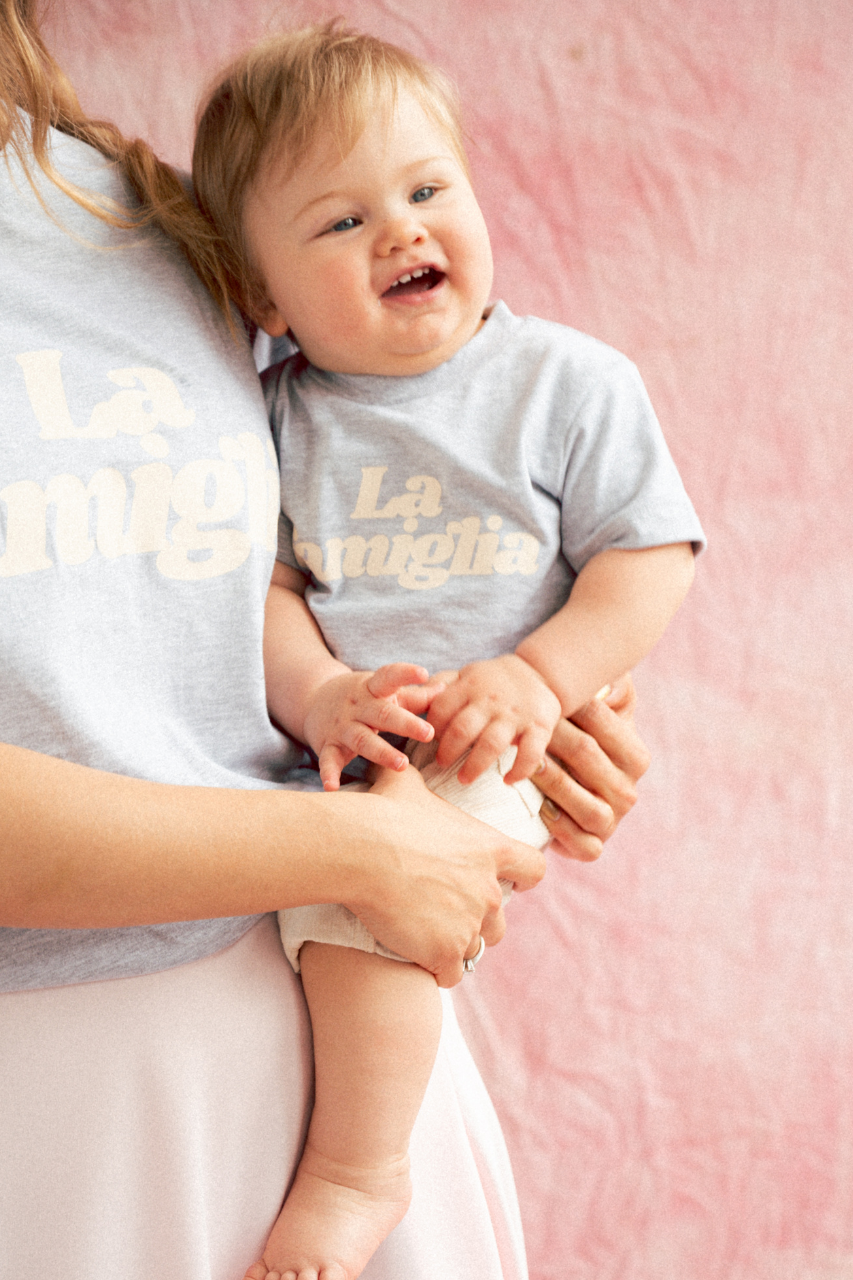 T-SHIRT LA FAMIGLIA MINI