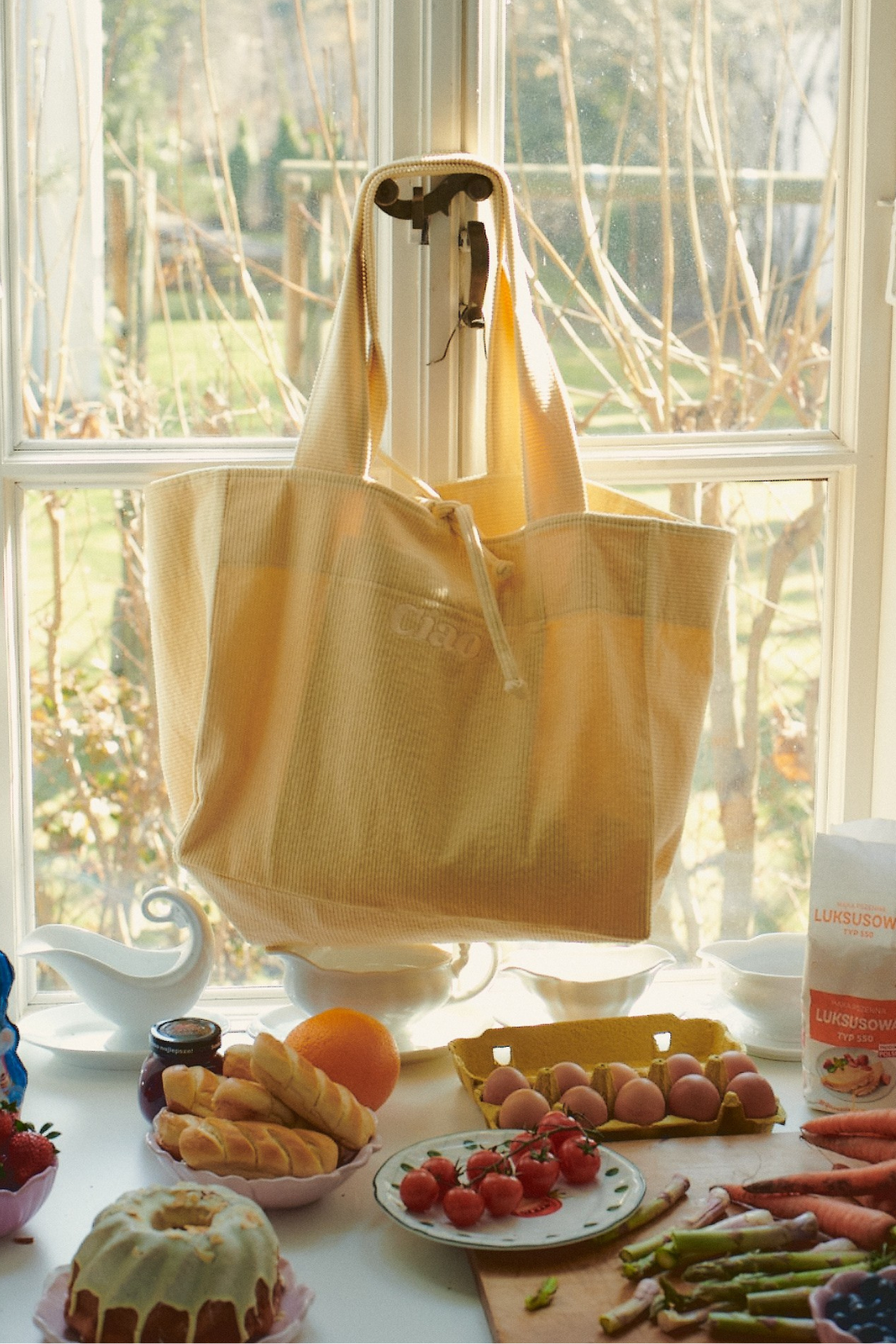 TORBA SHOPPER CIAO ŻÓŁTA