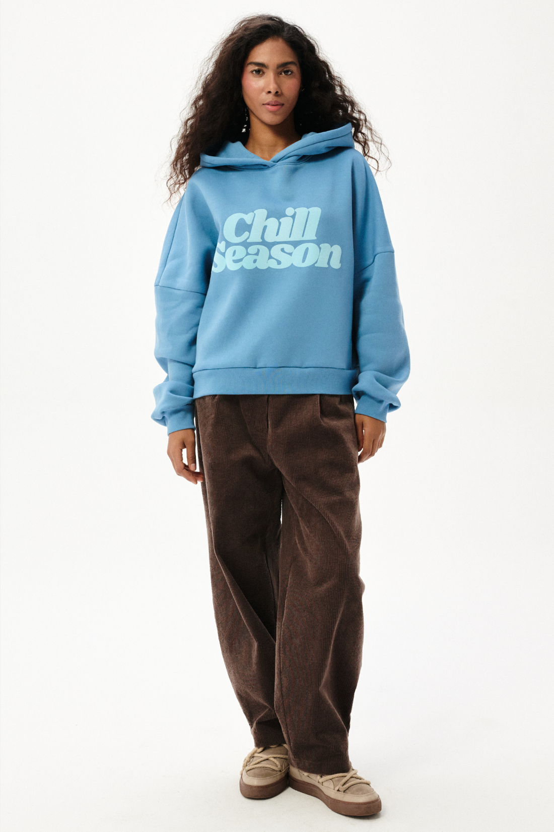 BLUZA CHILL SEASON NIEBIESKA