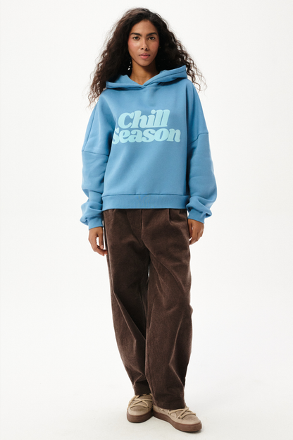 BLUZA CHILL SEASON NIEBIESKA