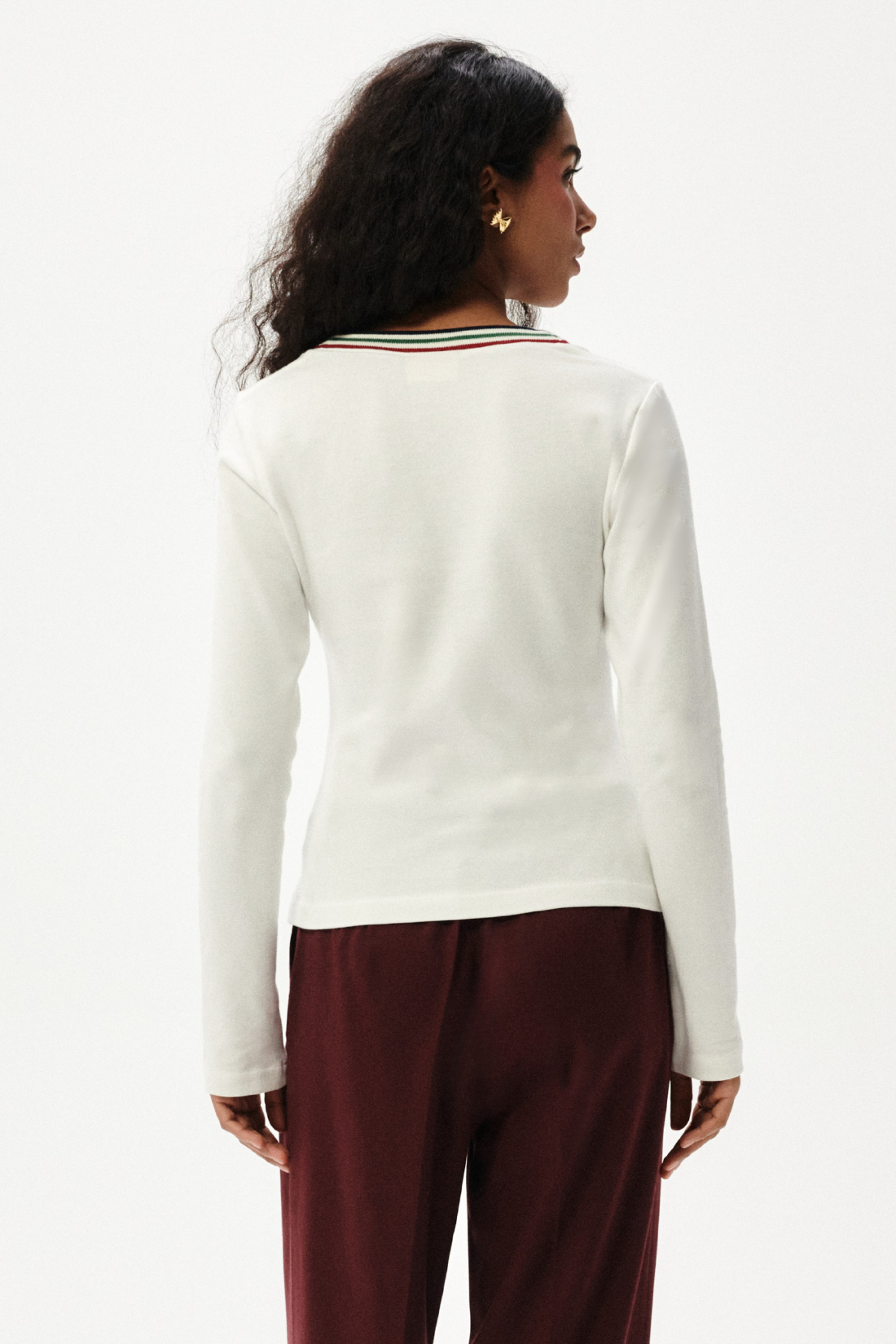 LONGSLEEVE SPORTINA BIAŁY