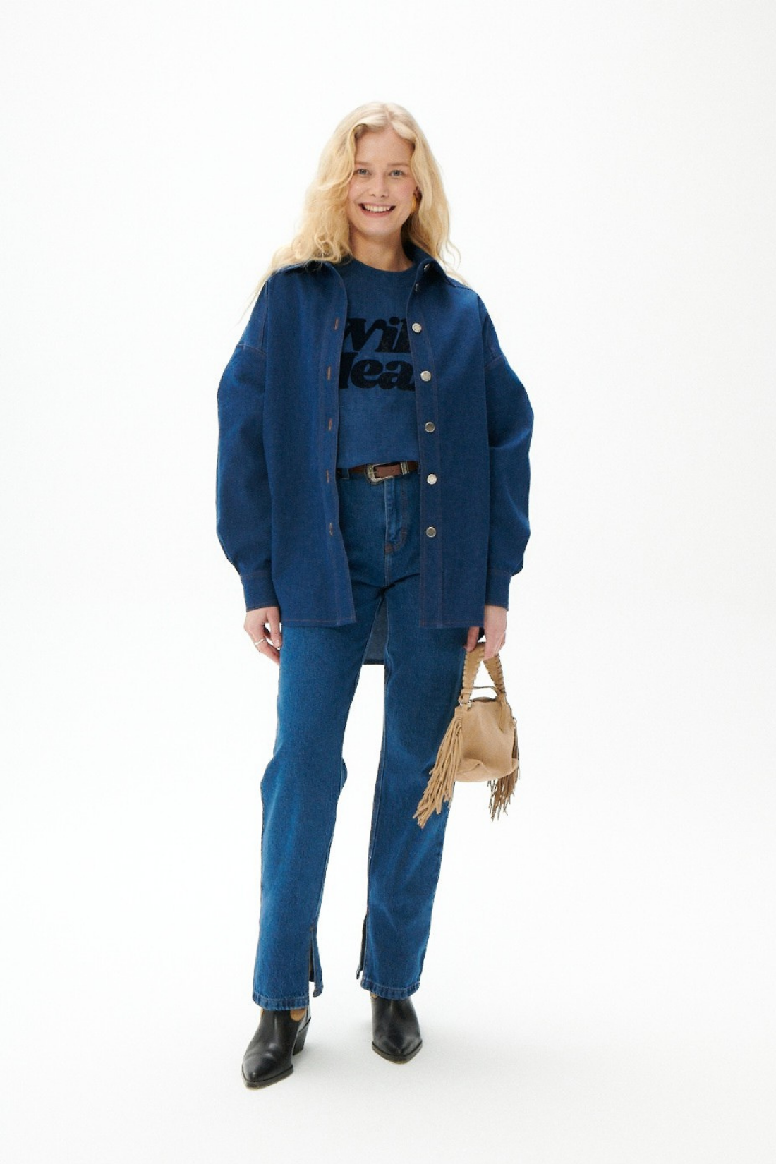 KOSZULA NEVADA NIEBIESKA