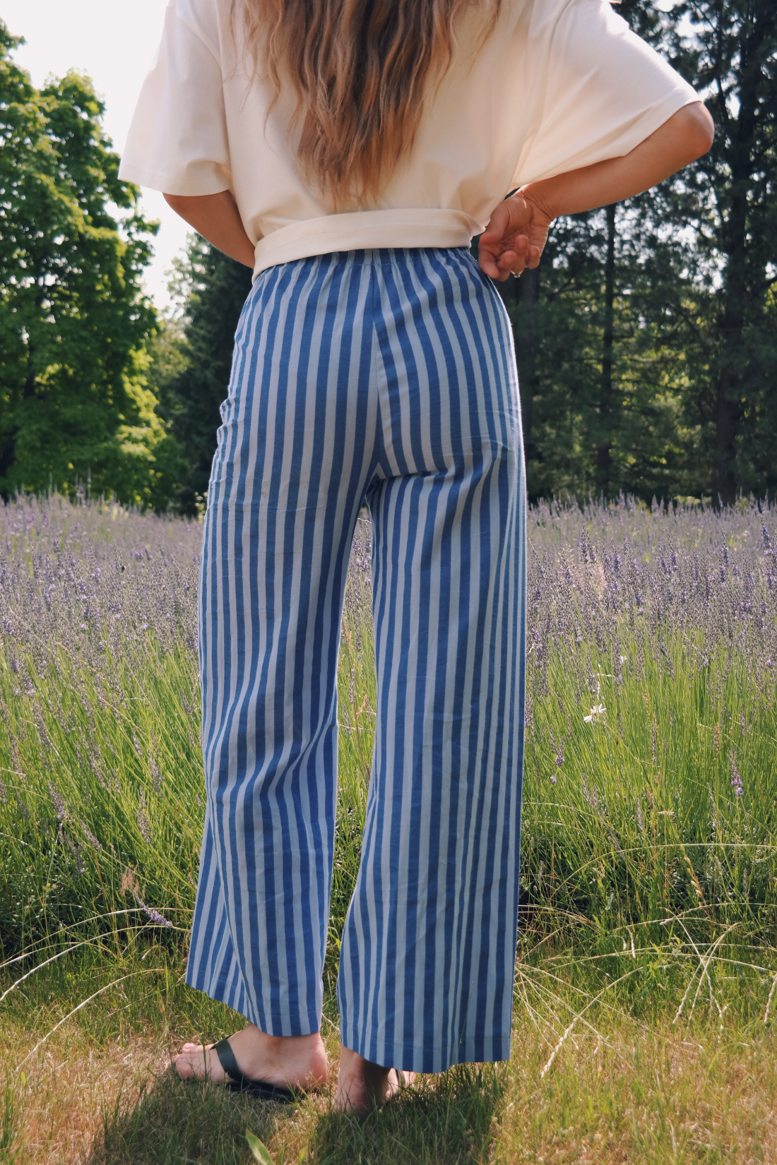 CALISTA STRIPED PANTS