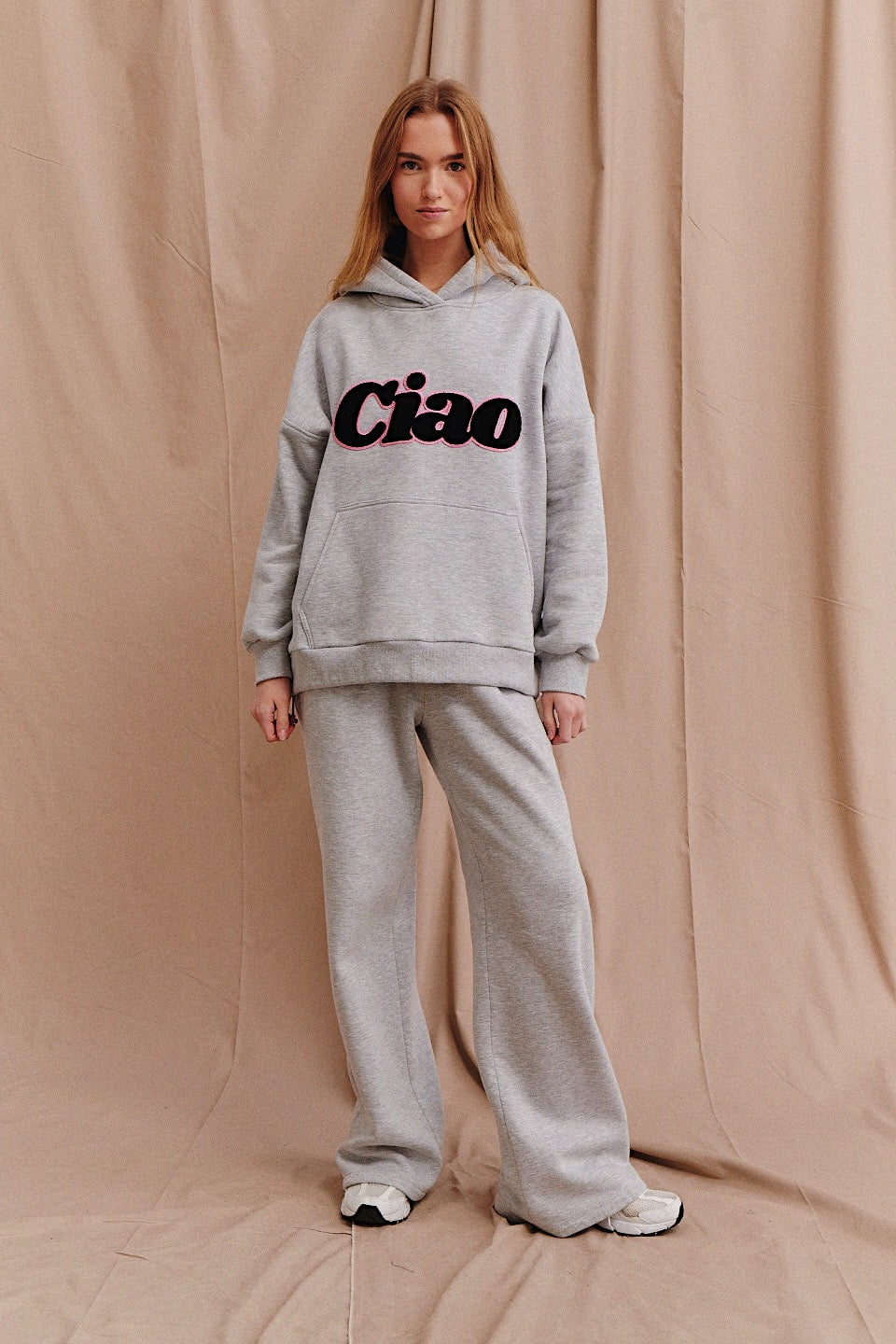 BLUZA CIAO GREY MELANGE