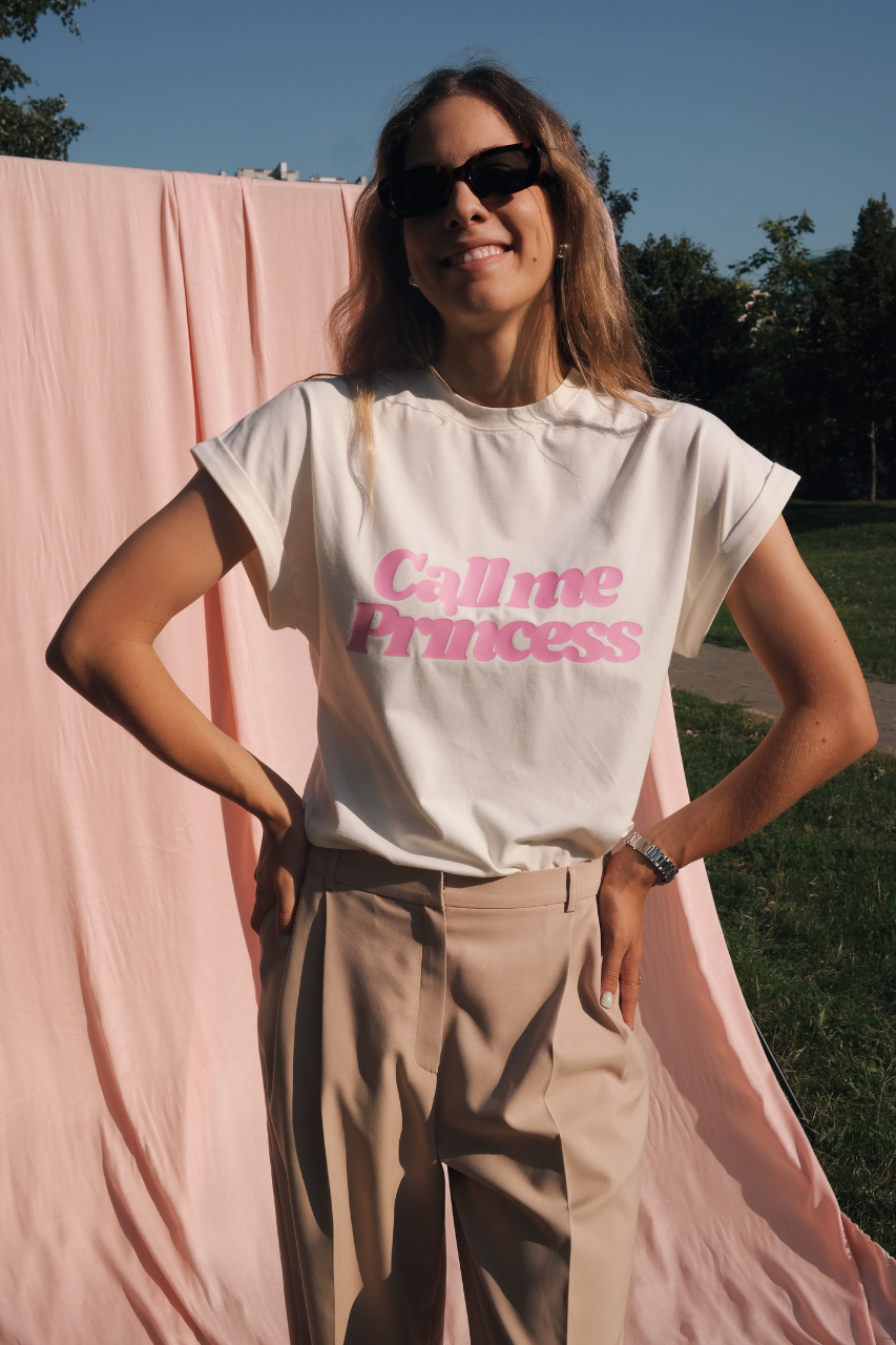 T-SHIRT PRINCESS PINK