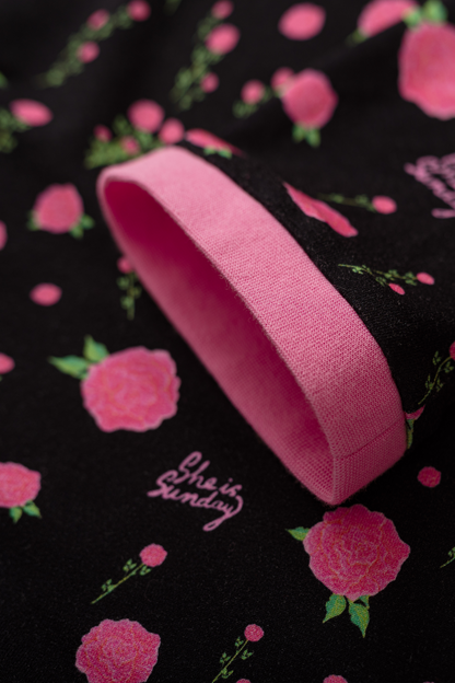 LONGSLEEVE ROSA FEROCE