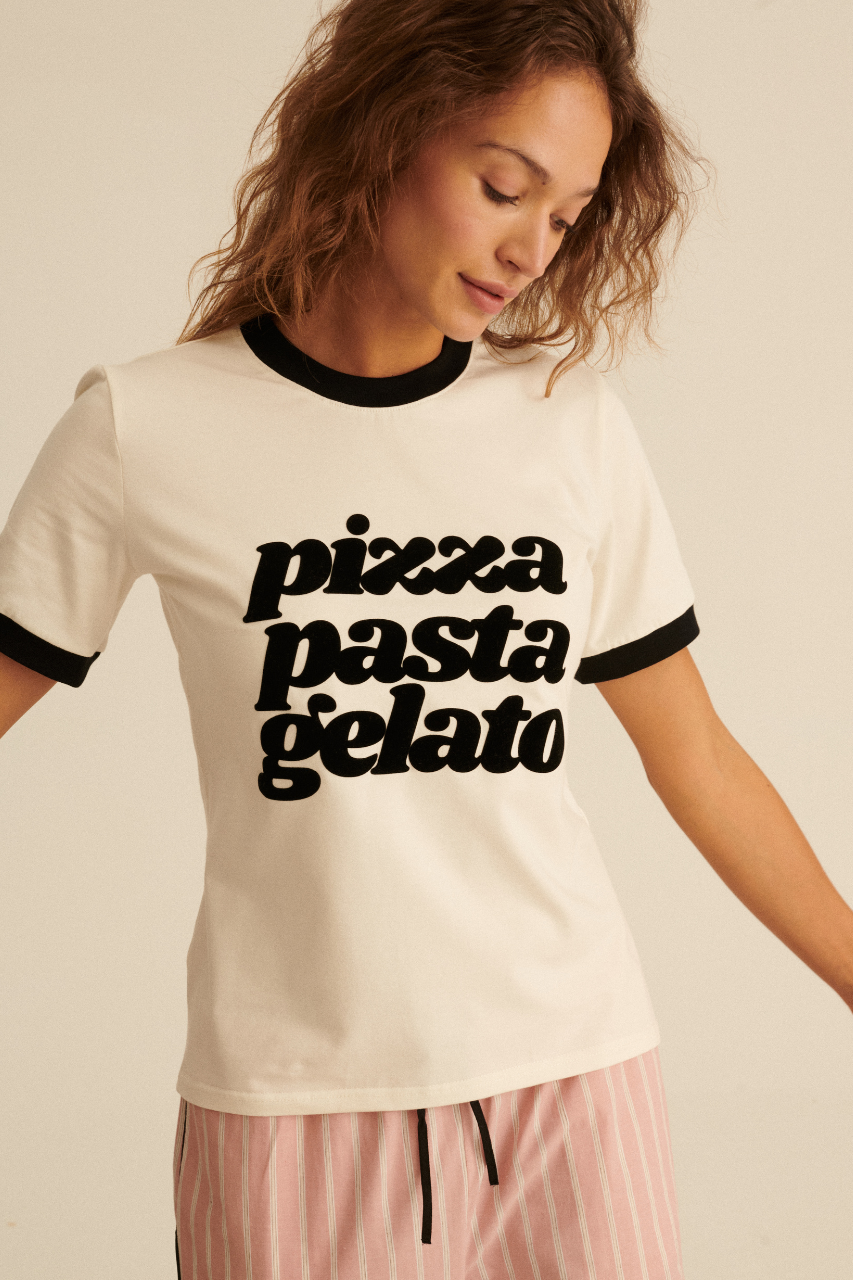 T-SHIRT PIZZA PASTA GELATO