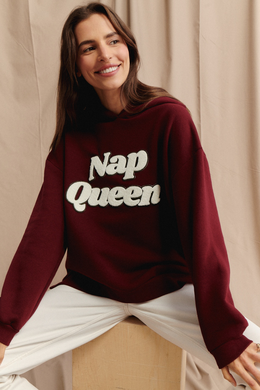 BLUZA NAP QUEEN BURGUNDY