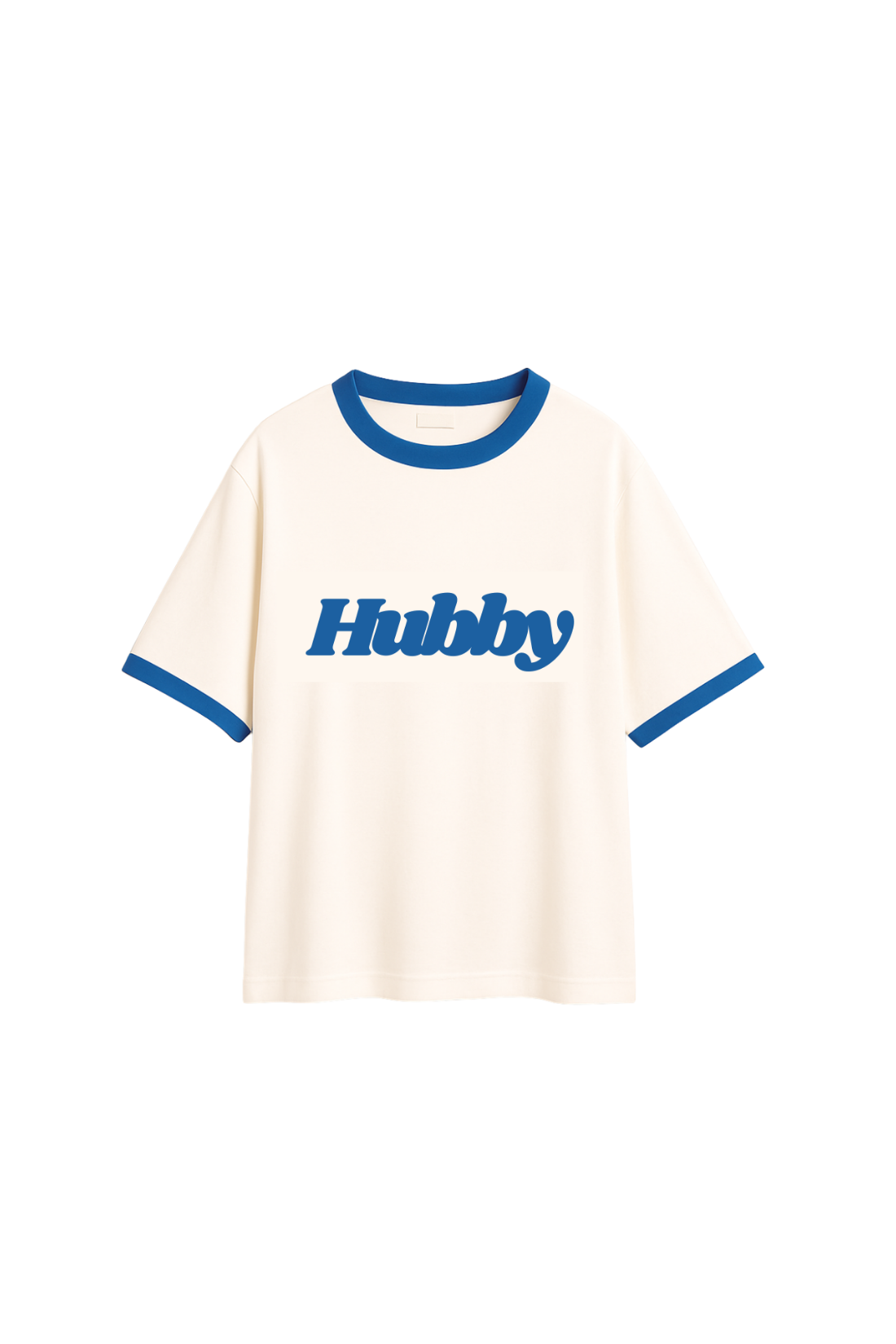 T-SHIRT HUBBY KREMOWY - MEN