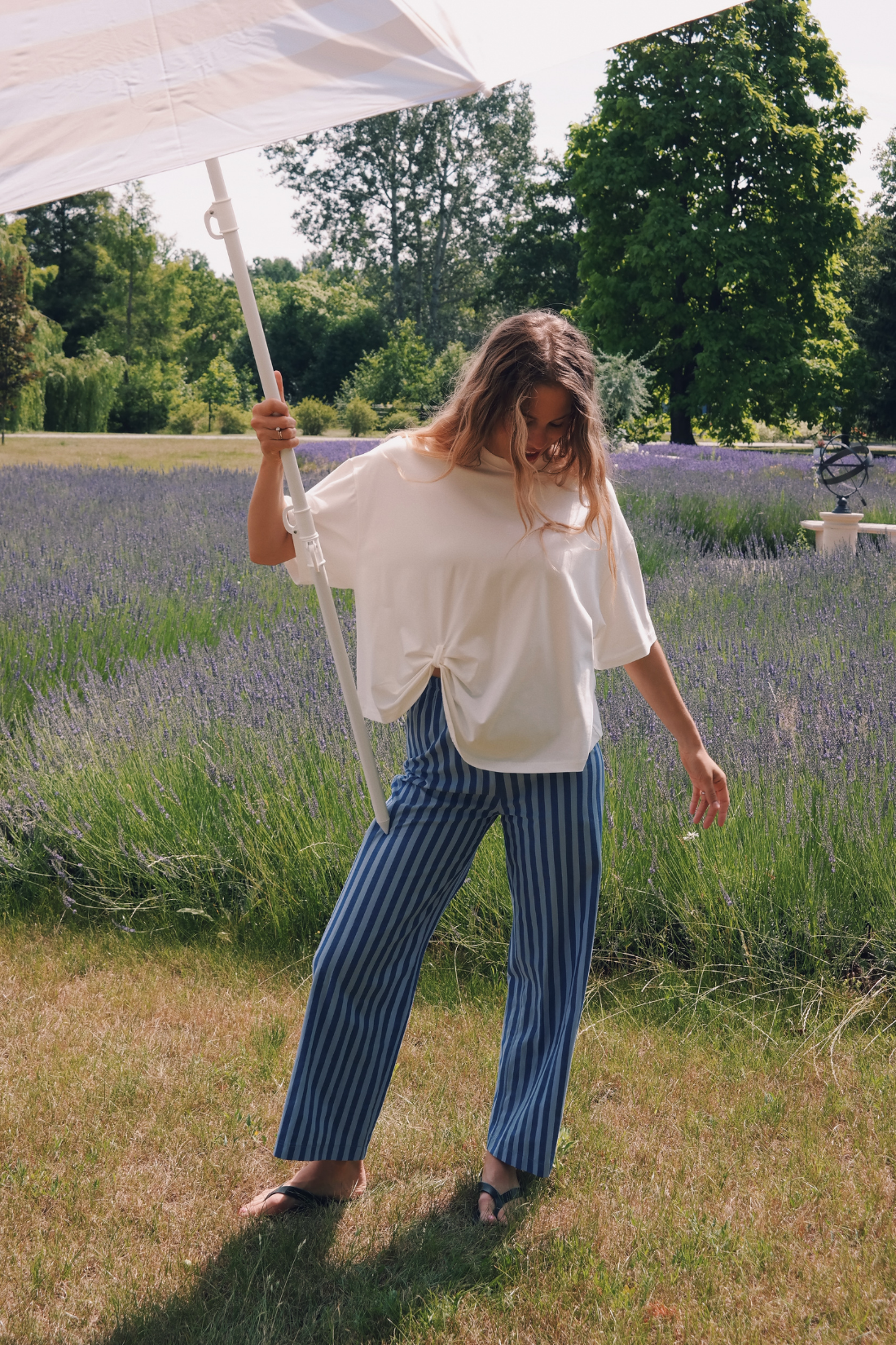 CALISTA STRIPED PANTS