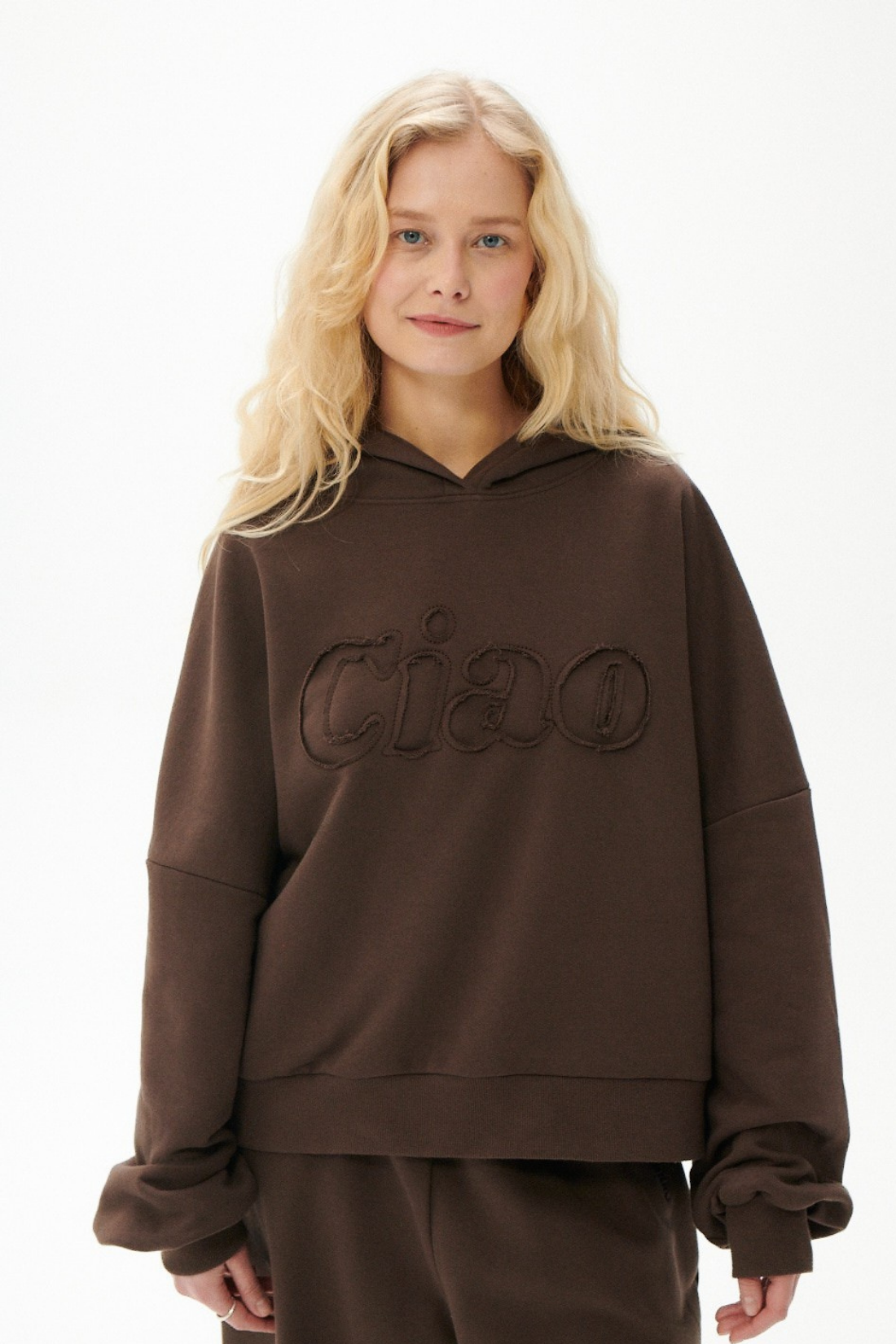 BRONCO CHOCOLATE SWEATSHIRT