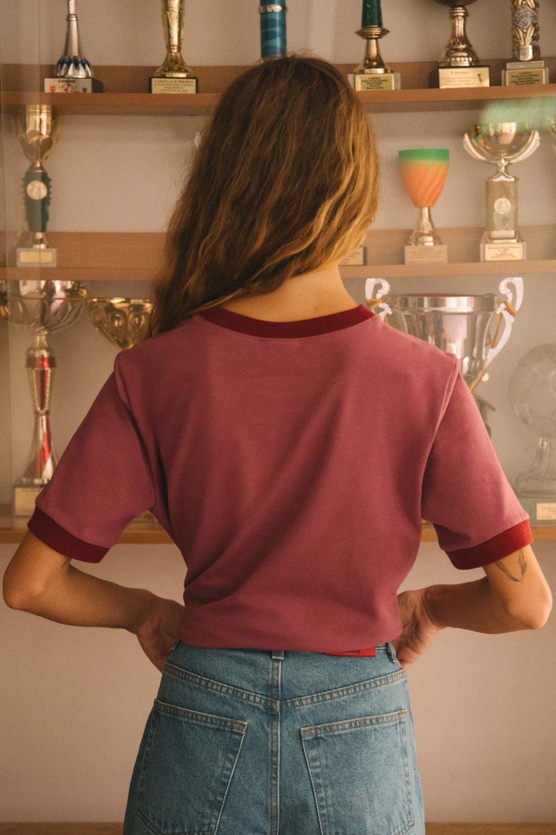 T-SHIRT HELLO SUNDAY PINK