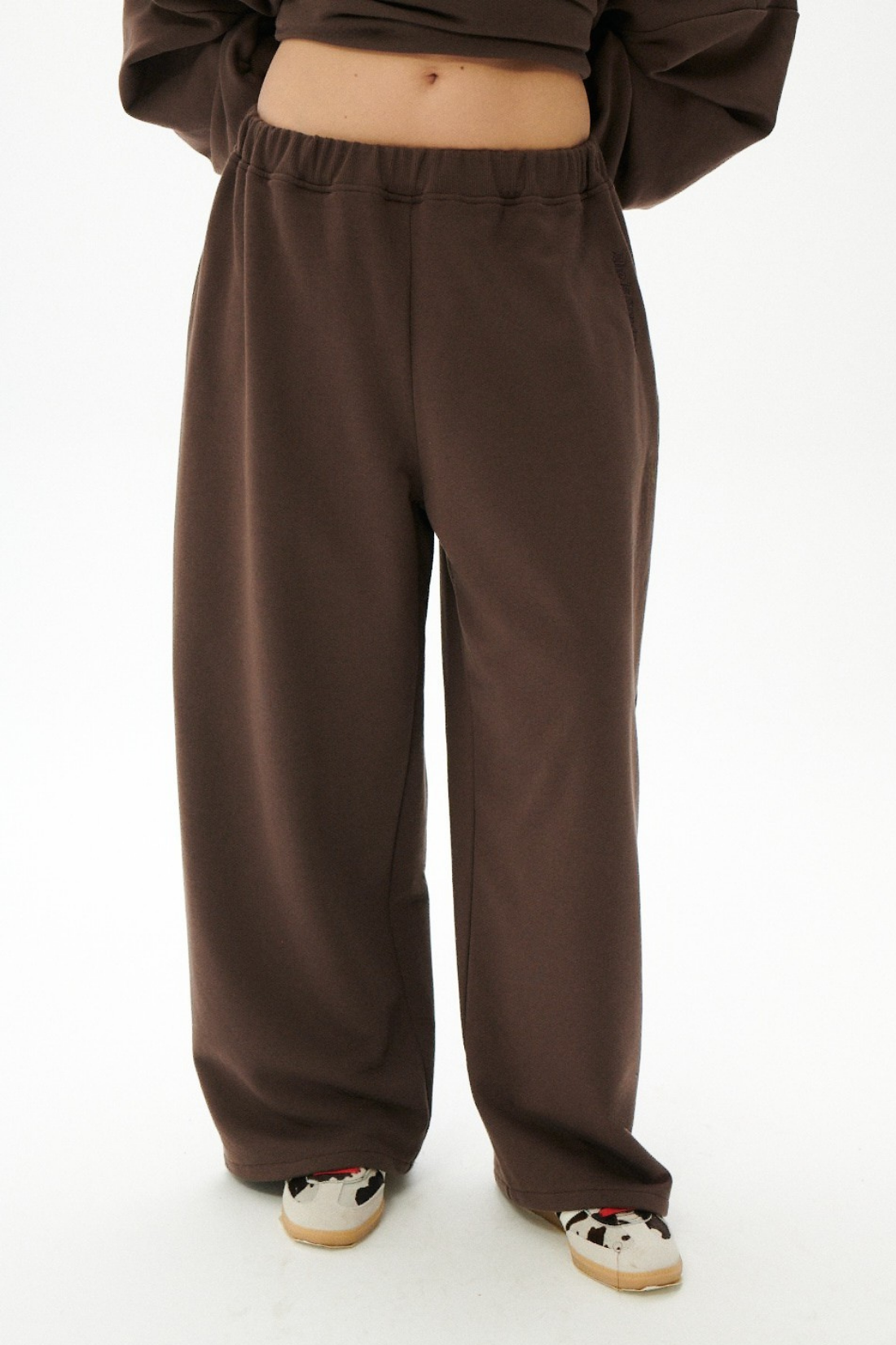 SPODNIE BRONCO CZEKOLADOWE