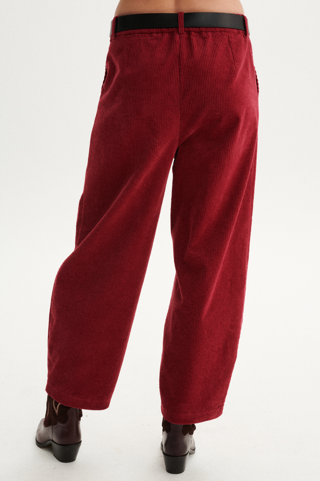 SPODNIE SELVAGGIA MALINOWE