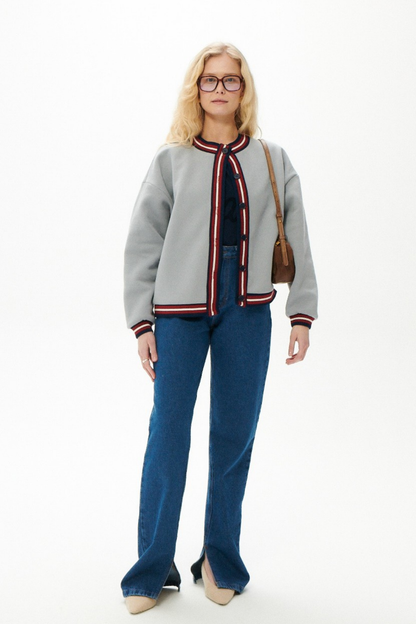 KARDIGAN MOONLIGHT SZARY