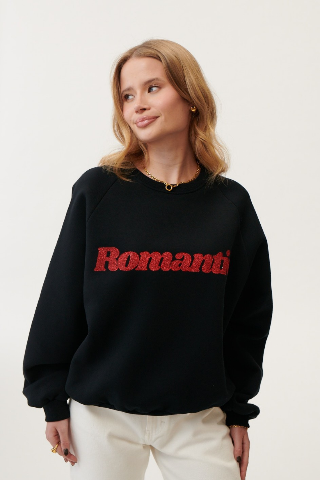 BLUZA ROMANTIC CZARNA