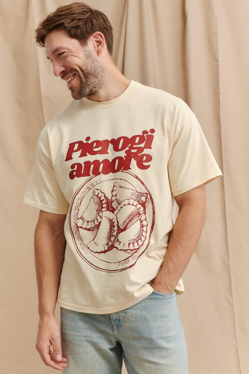 T-SHIRT PIEROGI AMORE - MEN