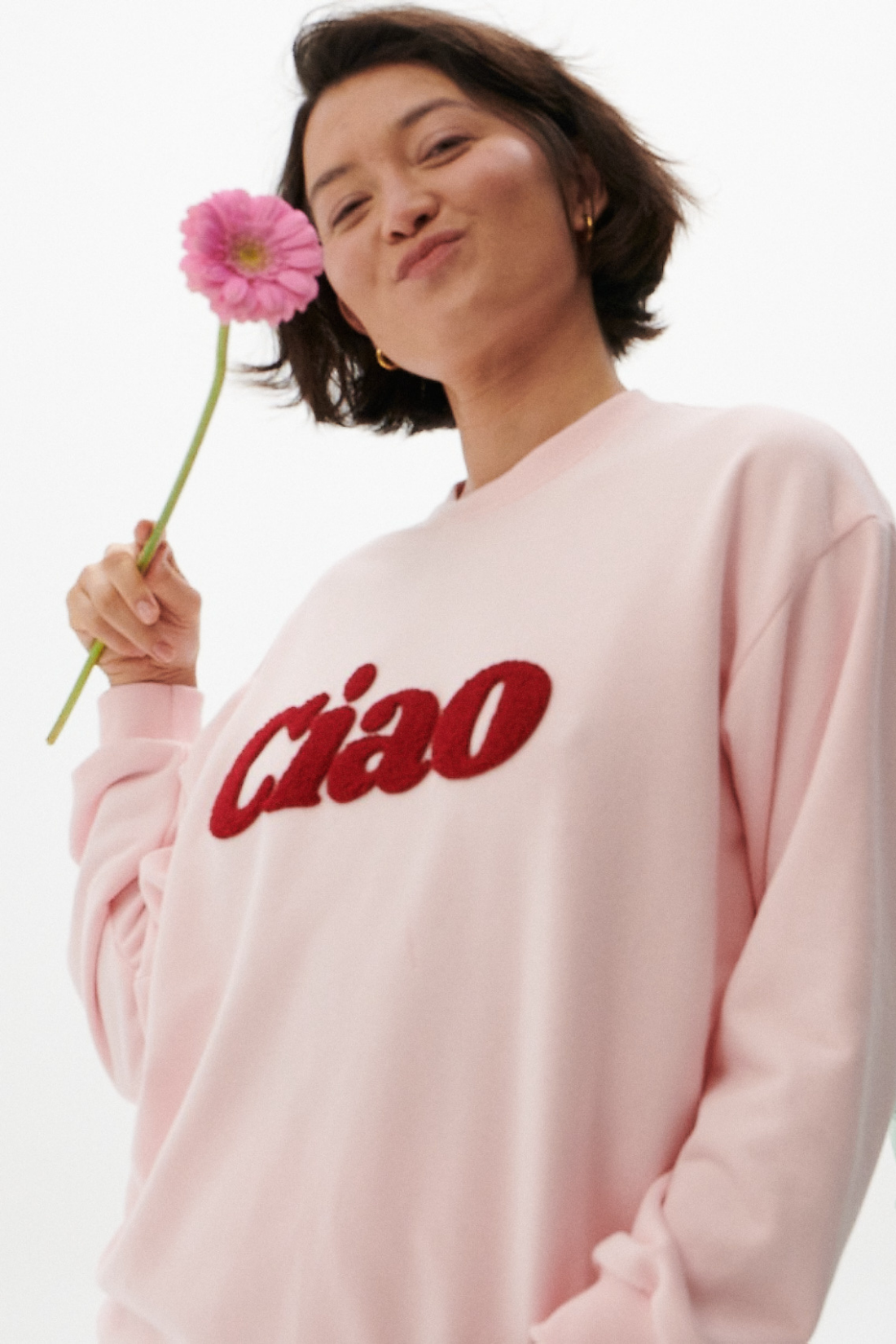 BLUZA CIAO SPRING VIBES RÓŻOWA