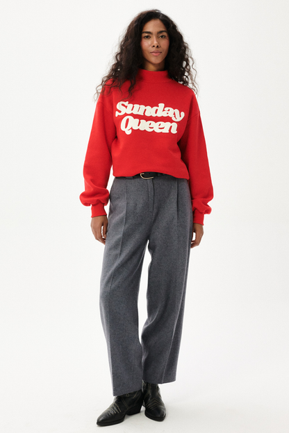 BLUZA SUNDAY QUEEN CZERWONA