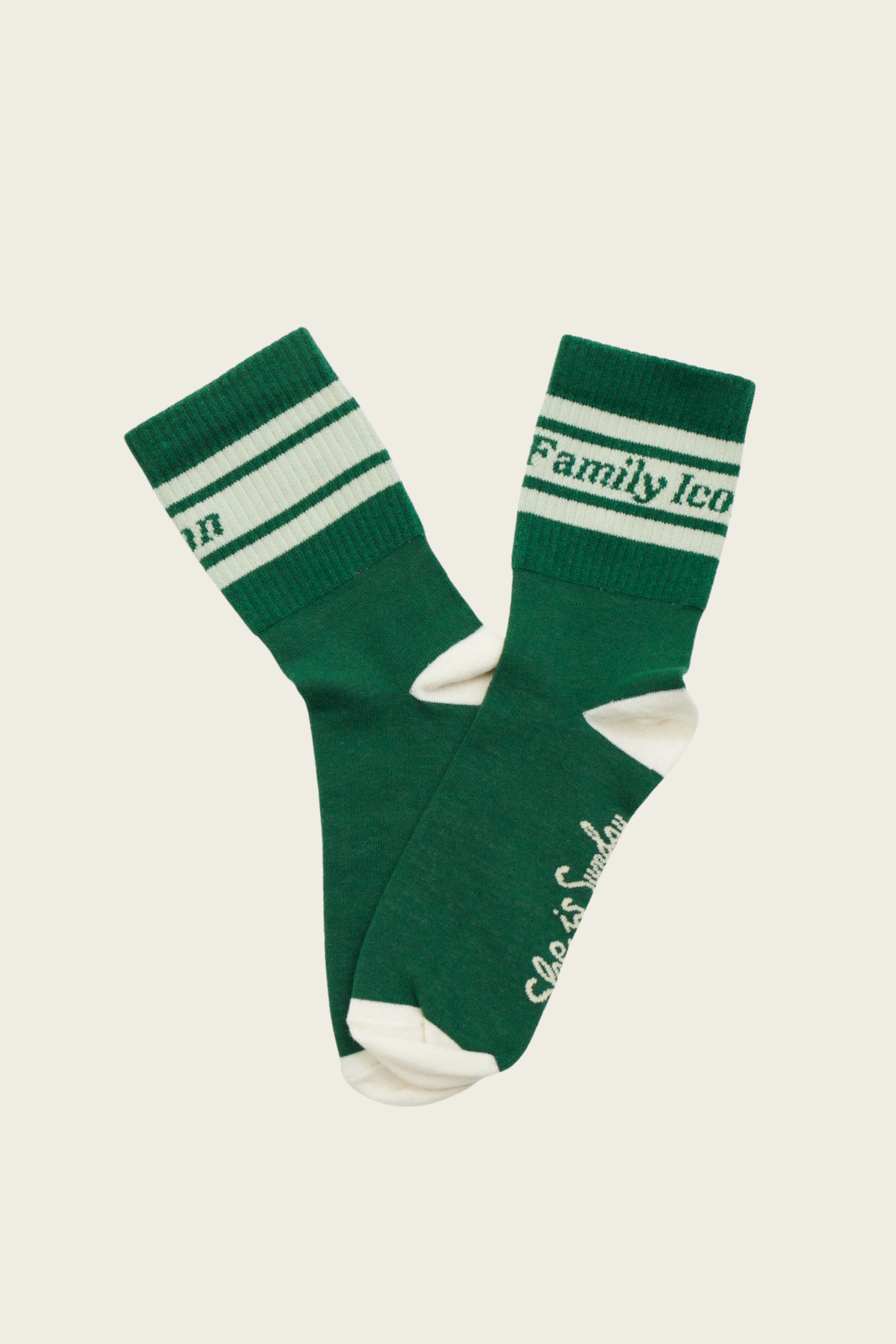 SKARPETKI FAMILY ICON ZIELONE