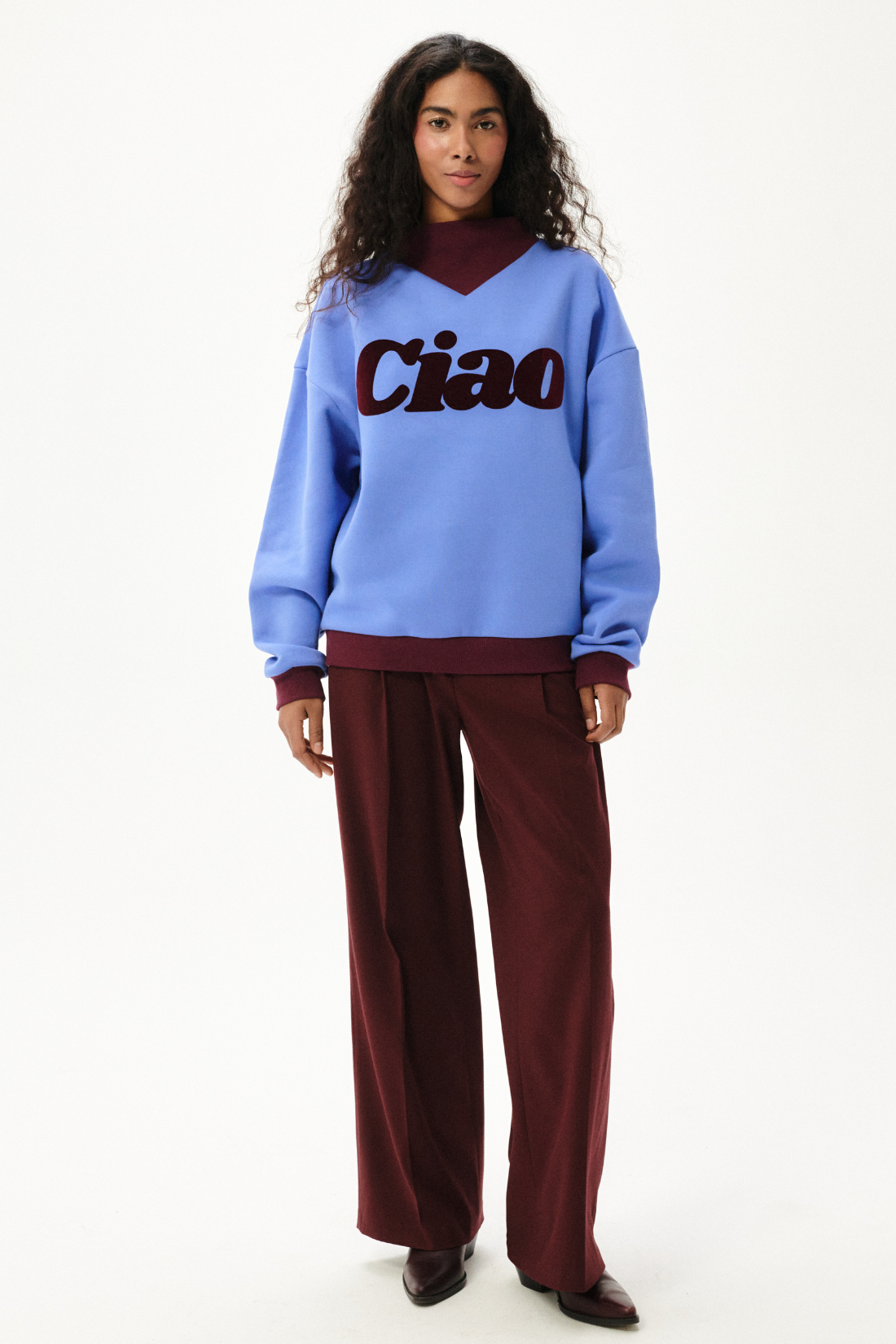 BLUZA CORTINA NIEBIESKA