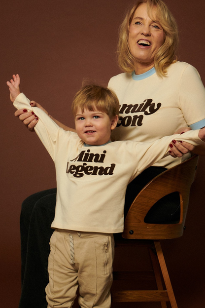 LONGSLEEVE MINI LEGEND ECRU