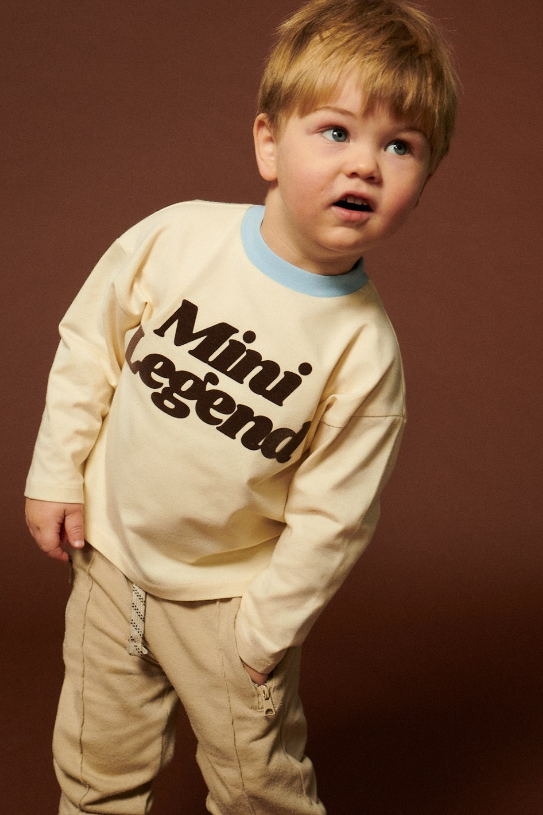 LONGSLEEVE MINI LEGEND ECRU