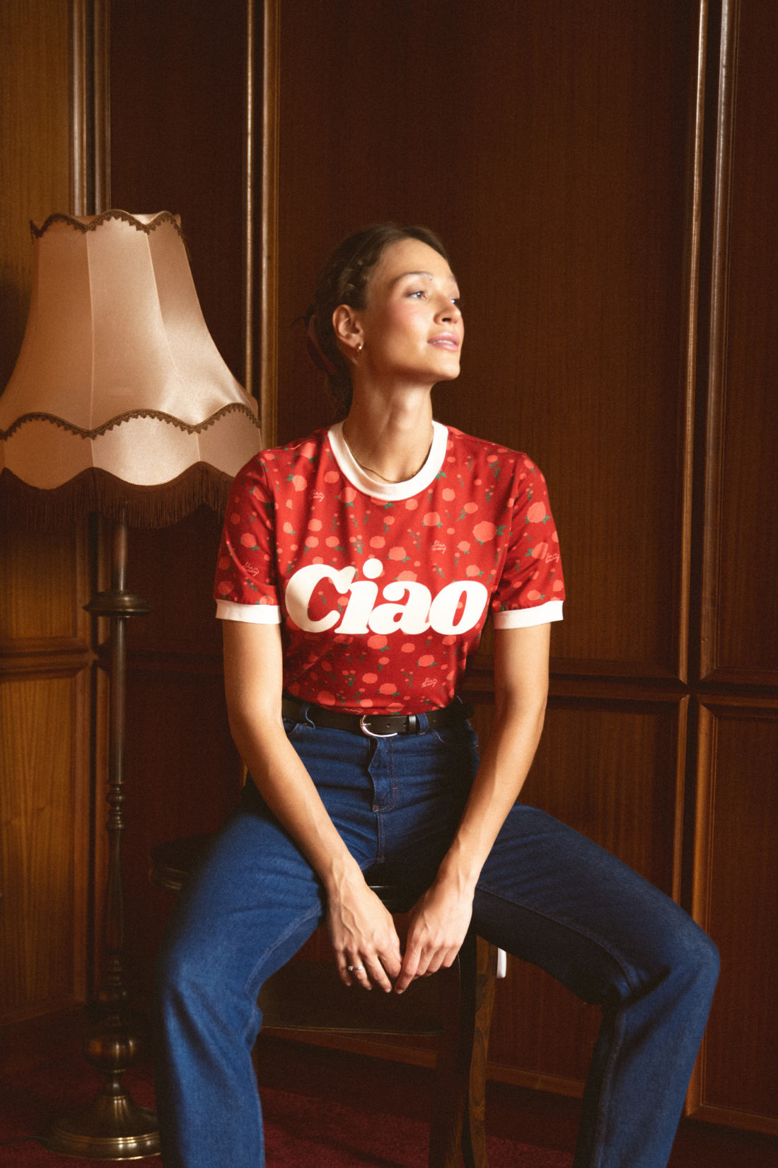 T-SHIRT CIAO ROSA