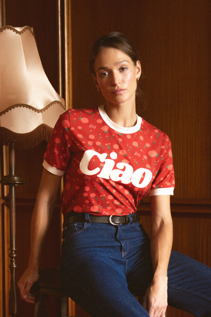 T-SHIRT CIAO ROSA