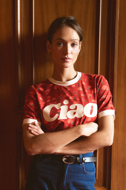 T-SHIRT CIAO ROSA