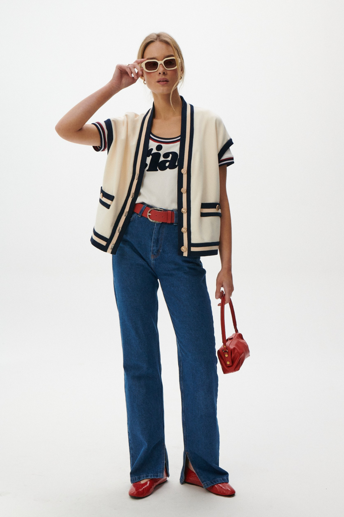 KAMIZELKA SCANDI SUMMER KREMOWA