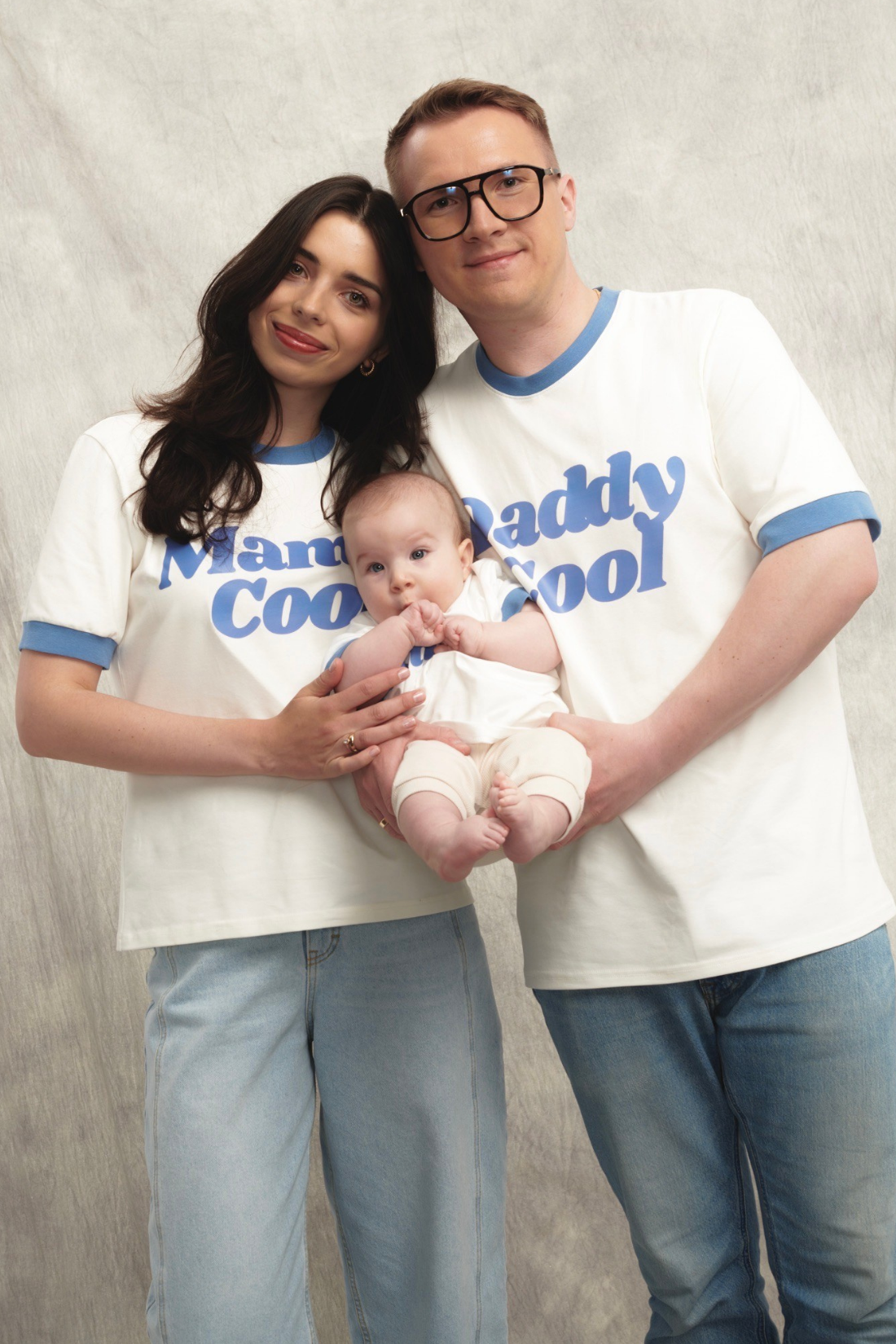 T-SHIRT DADDY COOL ŚMIETANKOWY