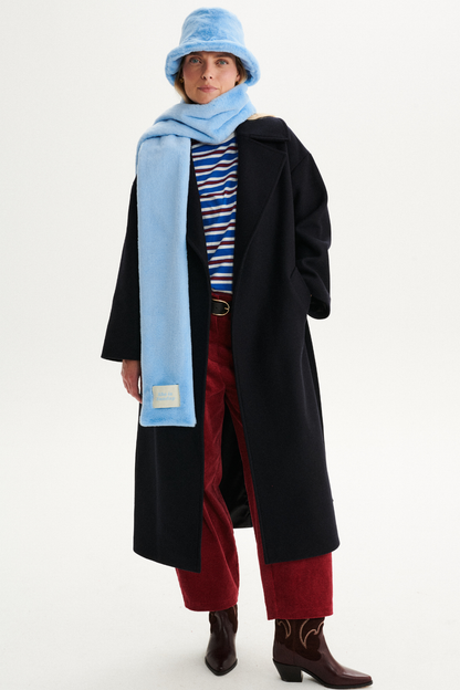 SZALIK FLUFFY BŁĘKITNY