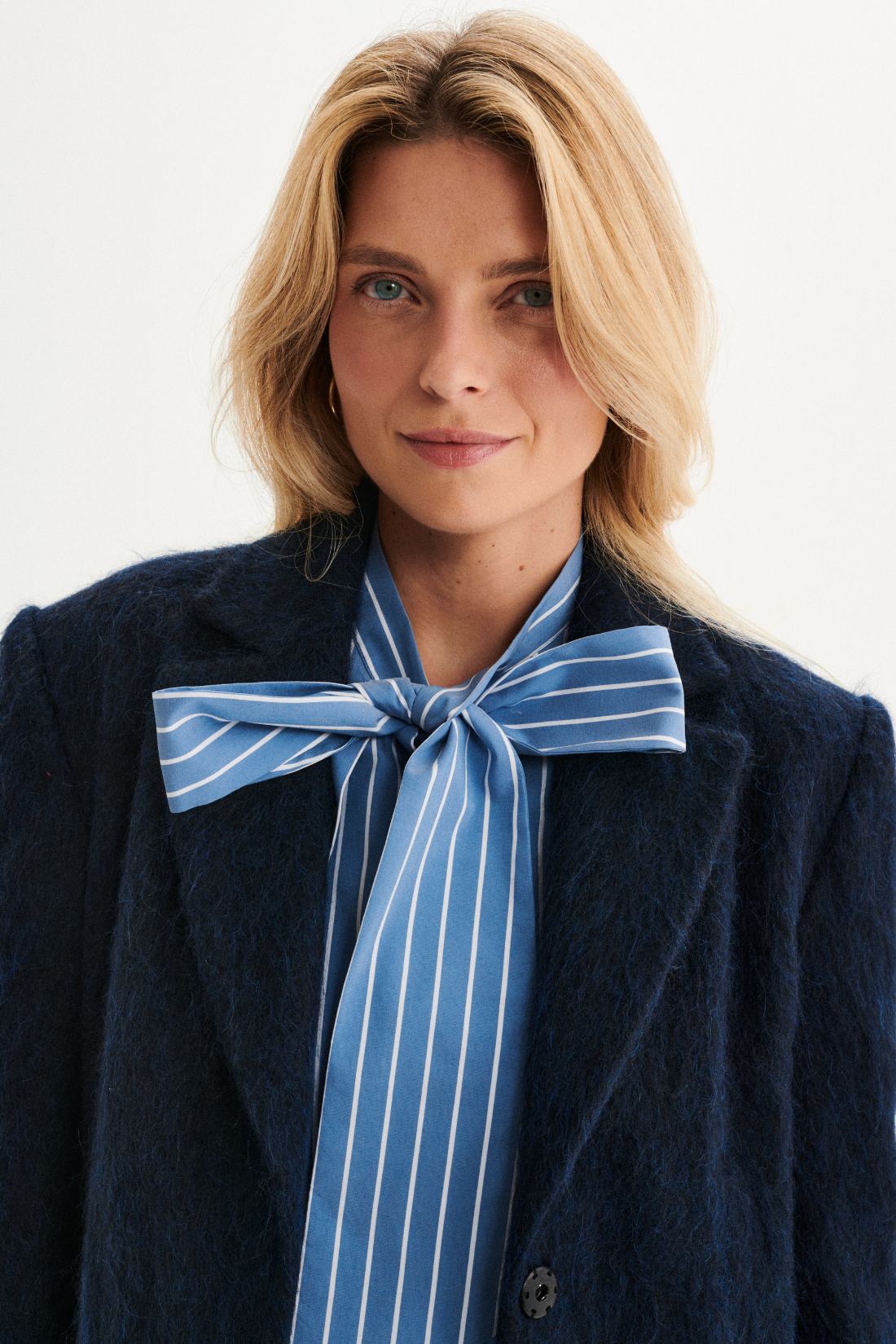 KOSZULA STELLA PASKI NIEBIESKO- BIAŁE