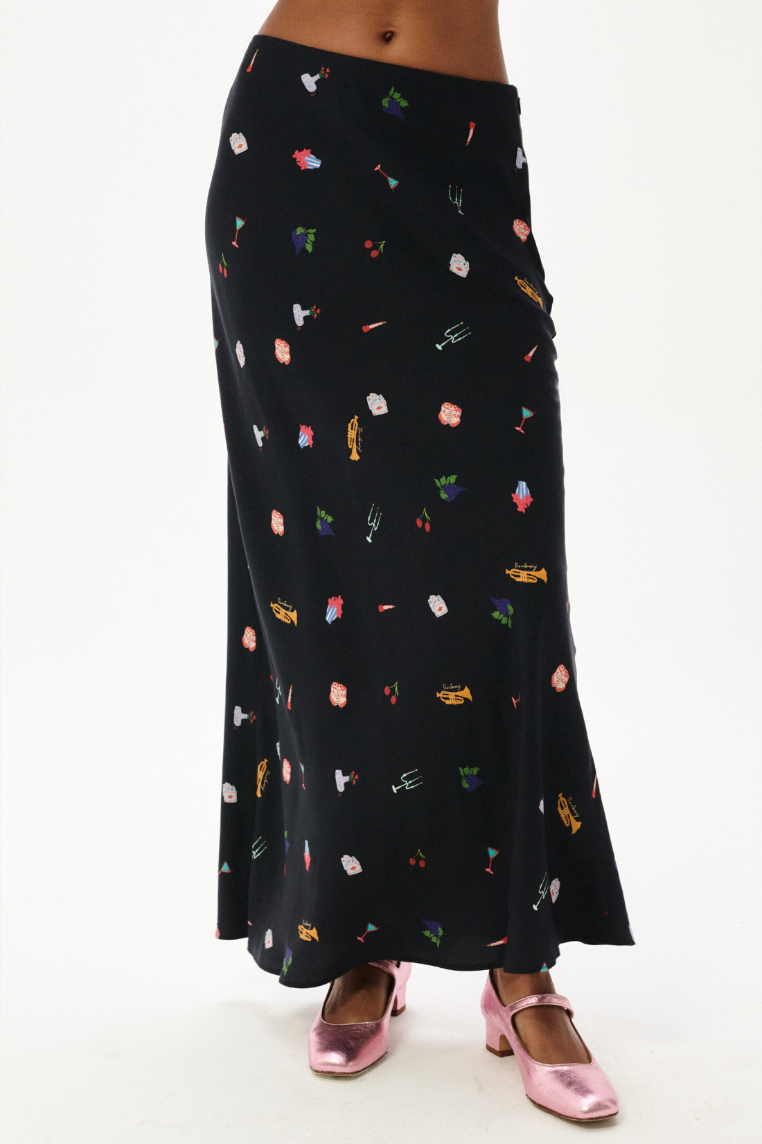 SPÓDNICA TOSKANIA PARTY CZARNA