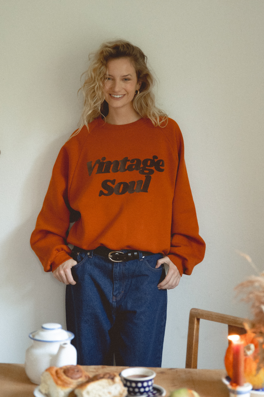 BLUZA VINTAGE SOUL CYNAMONOWA